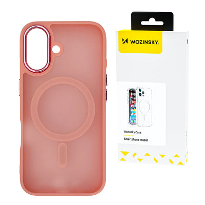 Husa Wozinsky Fashion Magsafe pentru Samsung Galaxy S25 Ultra - Roz