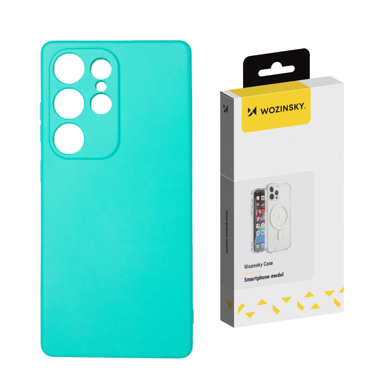 Husa Wozinsky Silicone Flexible Silicone pentru Samsung Galaxy S25 Ultra - Verde