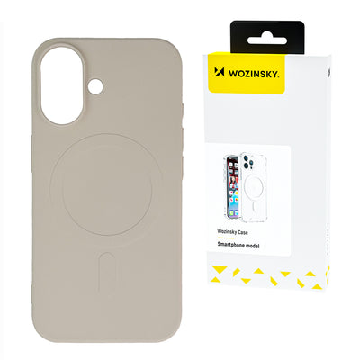 Husa Liquid Silicone Magsafe pentru Samsung Galaxy S25+ - Bej
