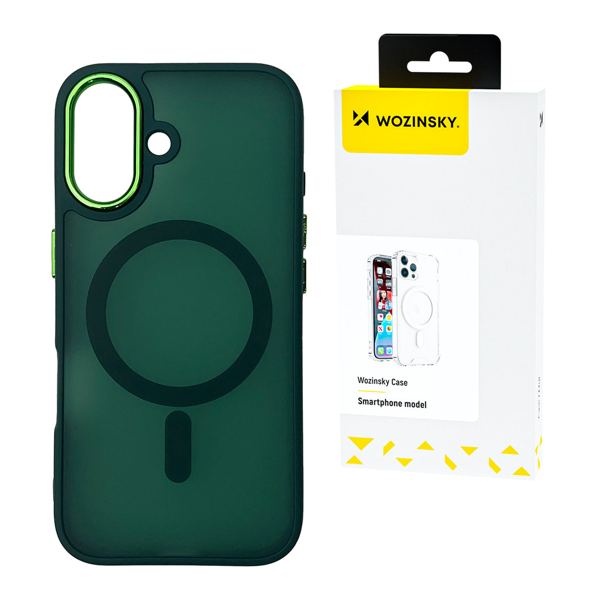 Husa Wozinsky Fashion Magsafe pentru Samsung Galaxy S25+ - Verde