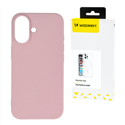 Husa Wozinsky Silicone pentru Samsung Galaxy S25 - Roz