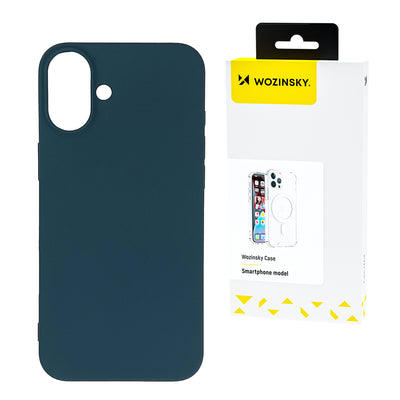 Husa Wozinsky Silicone pentru Samsung Galaxy S25 - Albastru