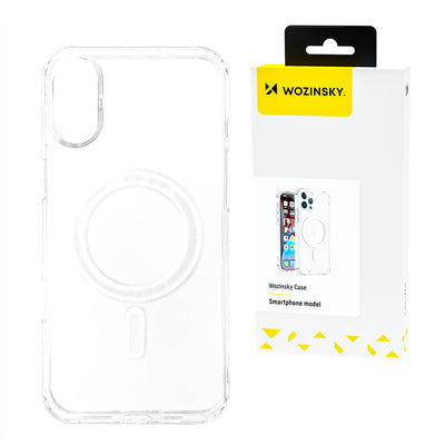 Husa Wozinsky Ultra Transparent Magsafe pentru Samsung Galaxy S24 FE - Transparent