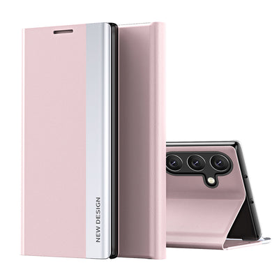 Husa Sleep Pro Cover cu Flip And Stand pentru Samsung Galaxy A26 - Roz