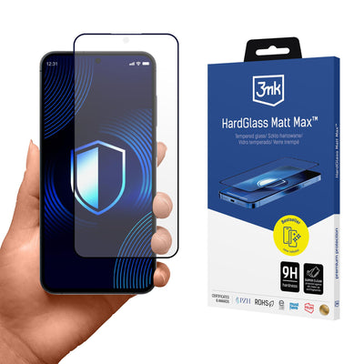 Folie Matte sticla 3mk Hardglass Matt Max pentru Samsung Galaxy S25