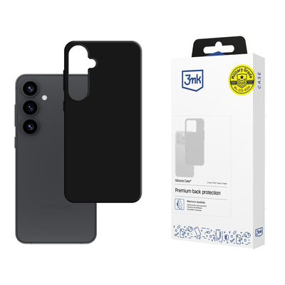 Husa 3mk Silicone pentru Samsung Galaxy S25+ - Negru
