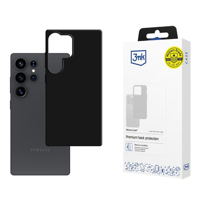 Husa 3mk Silicone pentru Samsung Galaxy S25 Ultra - Negru