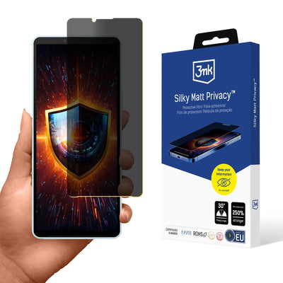 Folie Privacy protectie 3mk Silky Matt Privacy pentru Sony Xperia 10 VI