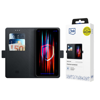 Husa 3mk Wallet pentru Samsung Galaxy M35 - Negru