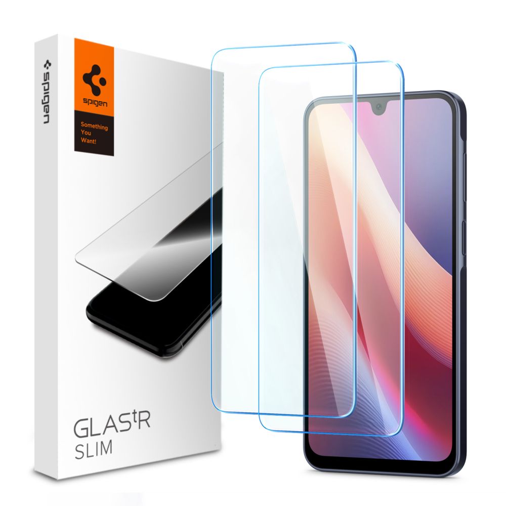 Folie Spigen Glas.tr Slim 2-Pack sticla pentru Samsung Galaxy A16 4G / 5G - Transparent