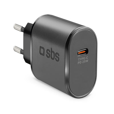 Incarcator priza SBS Tetr1cpd25 25W Usb-c cu Power Delivery - Negru