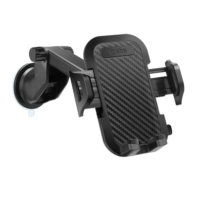 Suport SBS Tehwsupwind Smartphone Telescopic cu Suction Cup - Negru