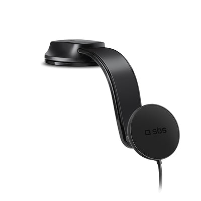 Incarcator Smartphone Suport cu Inductive SBS Tesuppmag15w2115w Compatible cu Magsafe - Negru