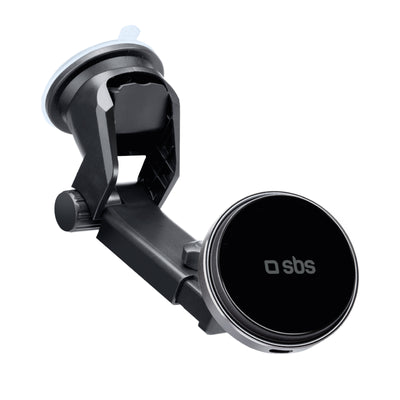 Incarcator wireless SBS Tesupmagextwir15w Telescopic Smartphone Suport cu, Magsafe Compatible, pentru Windshield And Das