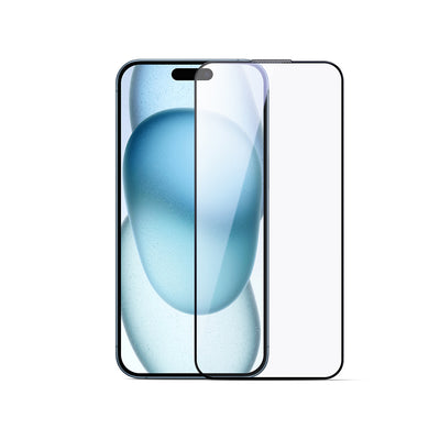 Folie Joyroom Jr-mlg0286 2.5D Anti-Albastru Light + Dustproof sticla cu Negru Frame pentru iPhone 15 Plus/16 Plus