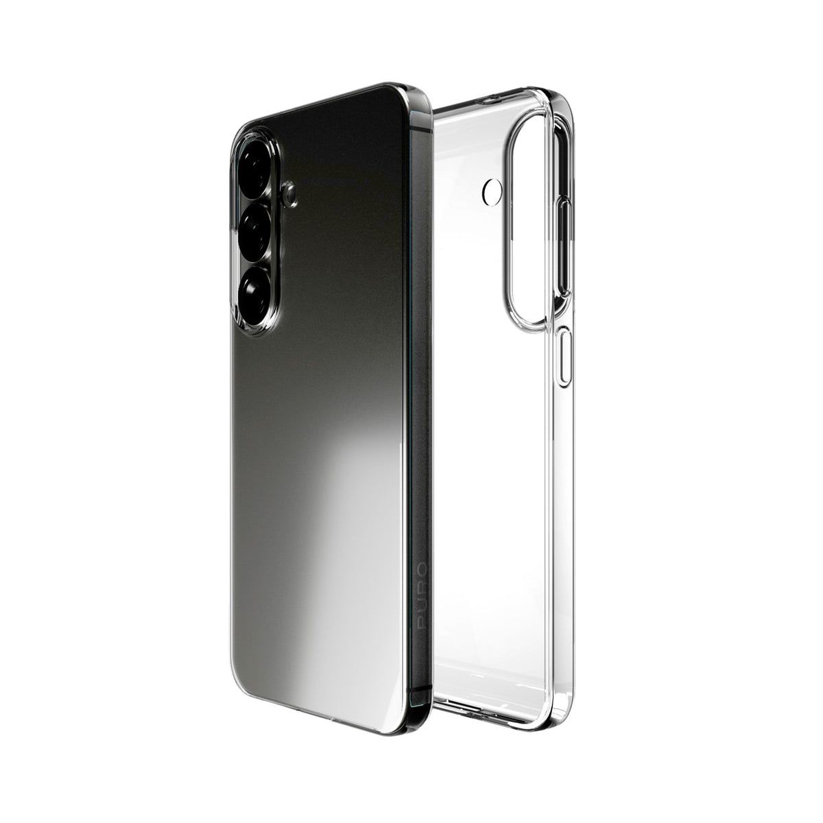 Husa Silicone Puro 03 Nude pentru Samsung Galaxy S25 - Transparent