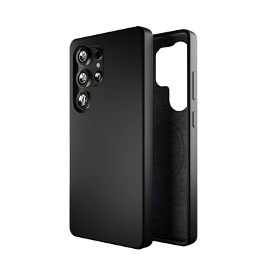 Husa Puro Icon Mag Silicone cu Magsafe pentru Samsung Galaxy S25 Ultra - Negru