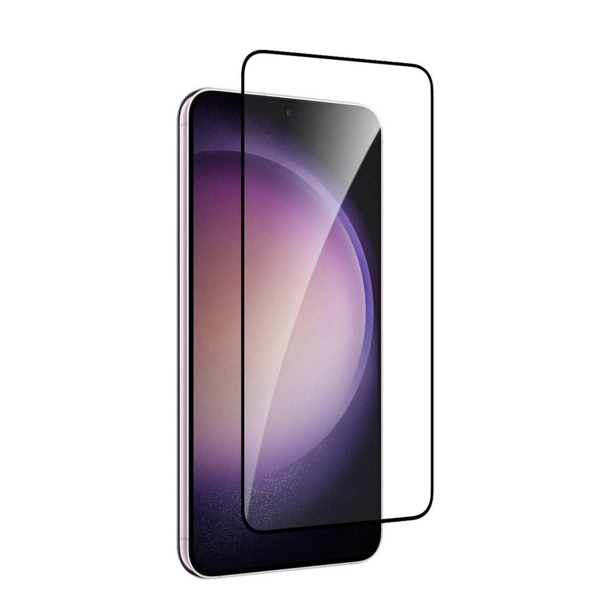 Folie Puro Frame sticla cu Negru Frame pentru Samsung Galaxy S25+ / S24+