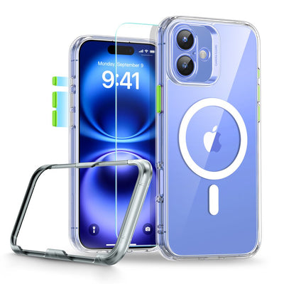 Husa ESR Classic Pro Set Halolock Magsafe iPhone 16 - Transparent