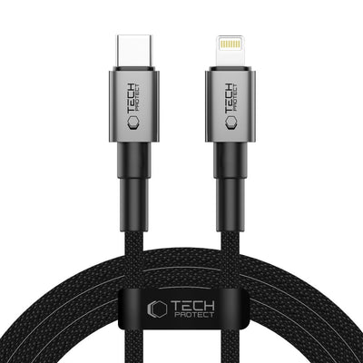 Cablu Tech-protect Ultraboost DNA Usb-c / Lightning Pd27w/3A 200 Cm - Gri