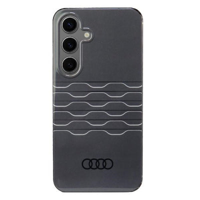 Husa Audi IML Geometric Pattern S24 S921 Negru/Negru Hardcase Au-imls24-a6/D3-bk