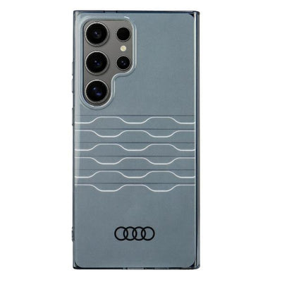 Husa Audi IML Geometric Pattern S24 Ultra S928 Gri/Gri Hardcase Au-imls24u-a6/D3-gy