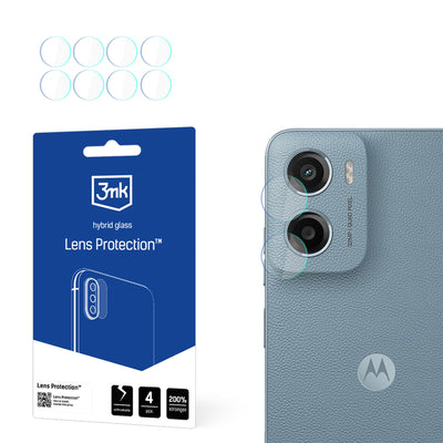 Folie 3mk Lens Protection Hybrid Camera pentru Motorola Moto E15