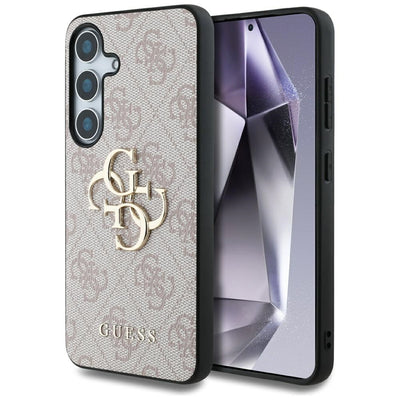 Husa Guess Big 4G Logo Classic Logo pentru Samsung Galaxy S25 Roz