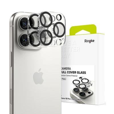 Folie Ringke Camera Protector 2-pack sticla pentru iPhone 16 Pro / 16 Pro Max