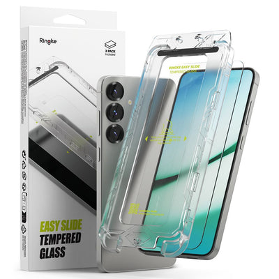Folie Ringke Easy Slide 2-pack sticla pentru Samsung Galaxy S25