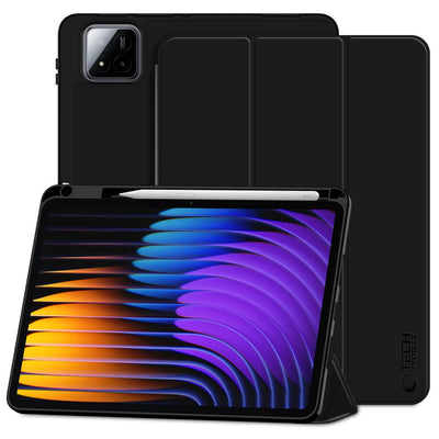 Husa Techprotect Smartcase Pen pentru Xiaomi Pad 7 / 7 Pro - Negru
