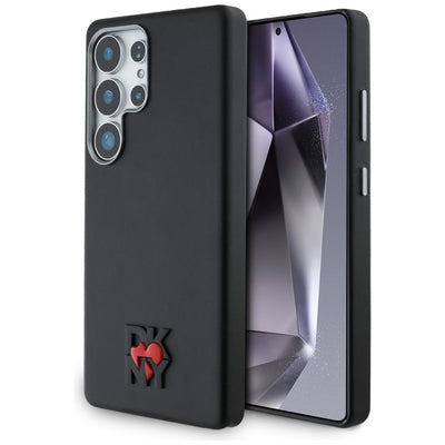 Husa Dkny Leather Heart Of NY pentru Samsung Galaxy S25 Ultra - Negru
