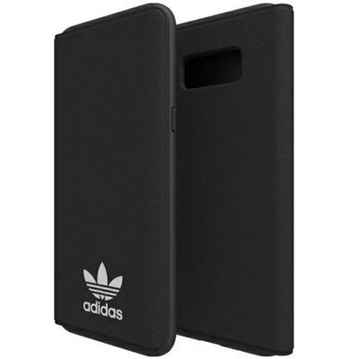 Husa Adidas OR Booklet Basic pentru Samsung Galaxy S8+ - Negru