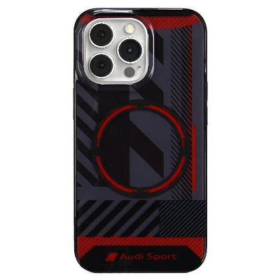 Husa Audi IML Sport Magsafe pentru iPhone 13 Pro / 13 6.1" - Negru
