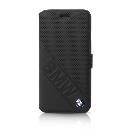 Husa BMW Signature Leather Booktype pentru Sony Z5 - Negru