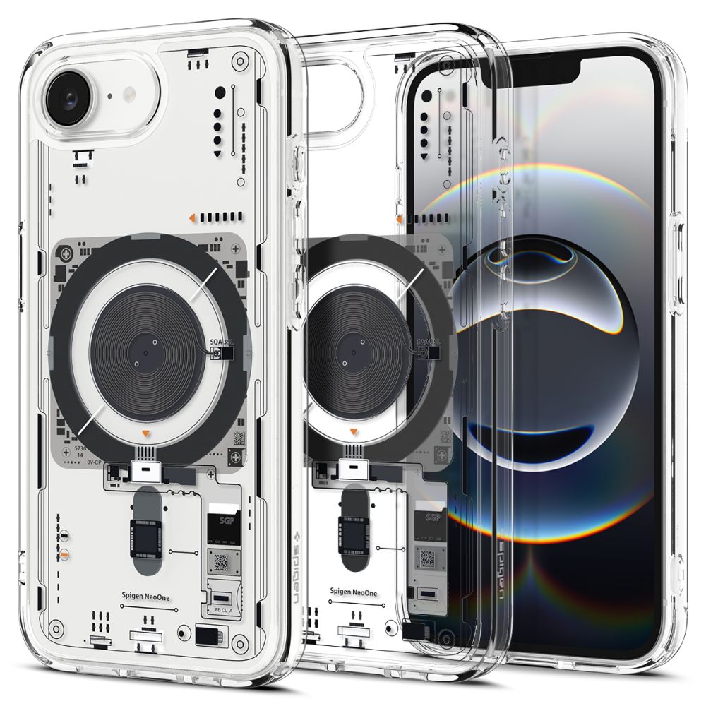 Husa Spigen Ultra Hybrid Magsafe pentru iPhone 16e / 17e Neo One - Transparent