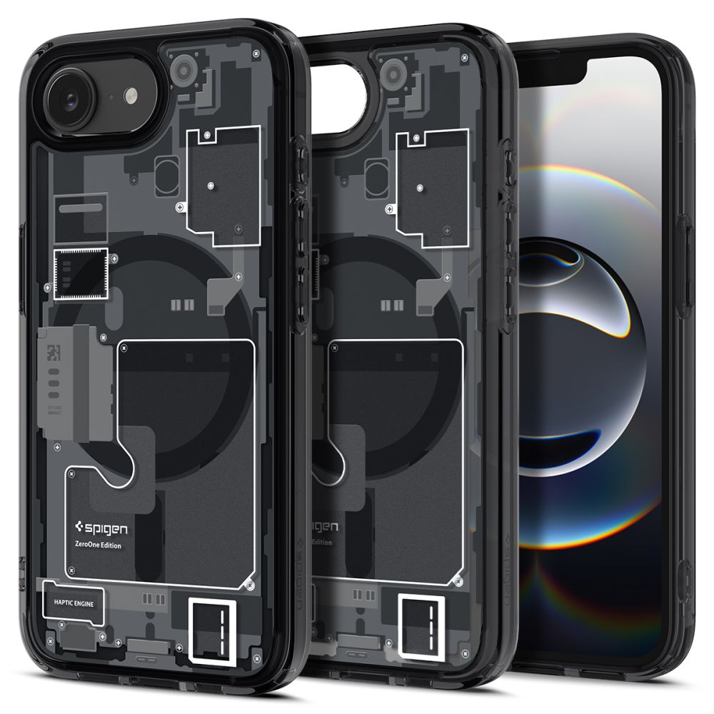 Husa Spigen Ultra Hybrid Magsafe pentru iPhone 16e / 17e Zero One - Negru
