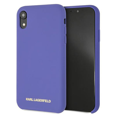 Husa Karl Lagerfeld Silicone iPhone Xr - Mov