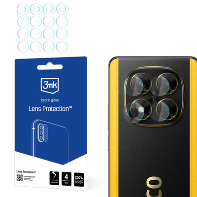 Folie Hybrid Glass pentru Camera Lens 3mk Lens Protection pentru Xiaomi Poco X7