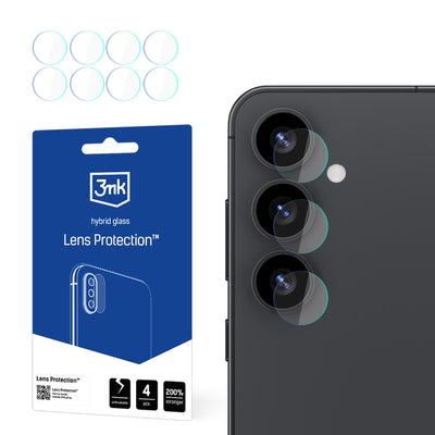 Folie Hybrid Glass pentru Camera Lens 3mk Lens Protection pentru Samsung Galaxy S25