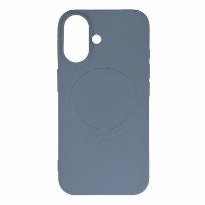 Husa Liquid Silicone cu Magsafe pentru iPhone 16e / 17e - Albastru deschis