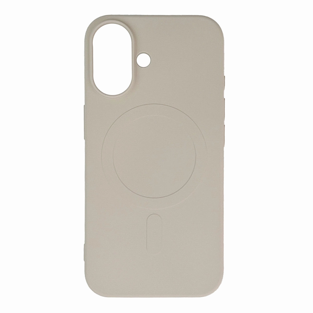Husa Liquid Silicone cu Magsafe pentru Samsung Galaxy S25 Edge - Bej