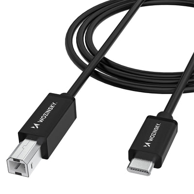 Cablu Wozinsky Wkddy2s Usb-b - Usb-c 2m - Negru