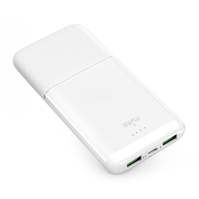 Acumulator extern Puro Daily 10 Plus 10000mAh 2x Usba / 1x Usb-c 22.5W - Alb
