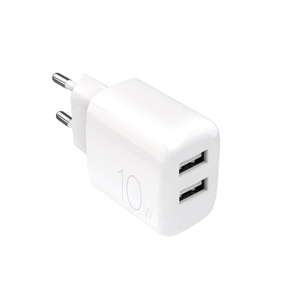 Incarcator priza Puro Prolite 10W 2x Usb-a - Alb