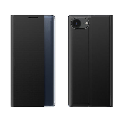 Husa New Sleep cu Flap And Stand pentru iPhone 16e / 17e - Negru