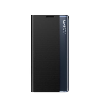 Husa New Sleep Cover cu Flip And Stand pentru Samsung Galaxy S25 Edge - Negru