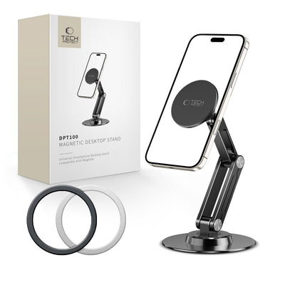 Suport Tech-protect Magnetic Magsafe Desk Phone - Negru