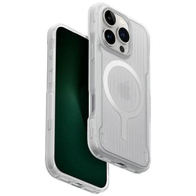 Husa Uniq Combat Active Magclick Charging pentru iPhone 16 Pro - Alb