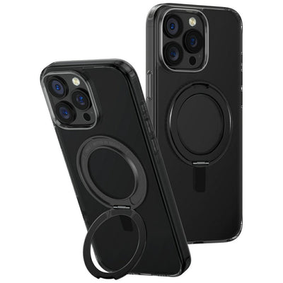 Husa Uniq Swivix 360 Rotating Kickstand pentru iPhone 16 Pro Max - Negru
